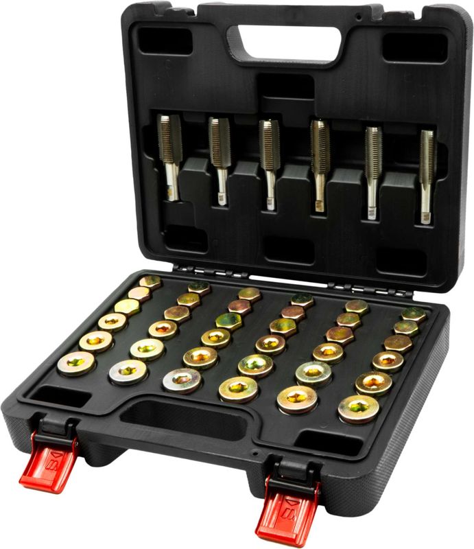 114-delers reparasjonssett for oljetappeplugg 1015-1-WW