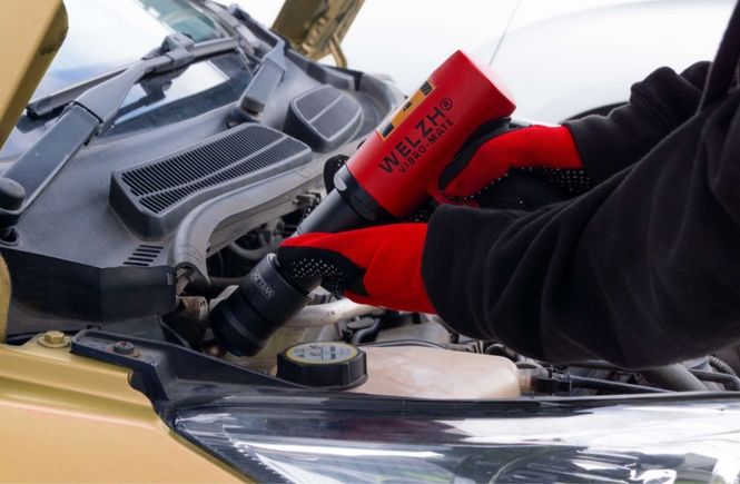 Hovedbilde Vibro hammer med 9 delers adapter sett 1070-WW