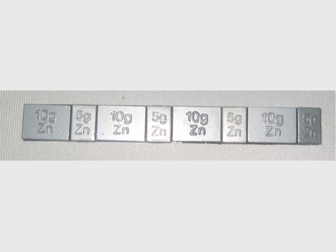 Hovedbilde BK5G-10G BALANSEVEKTER M/LIM 60GR ZINK.50stk