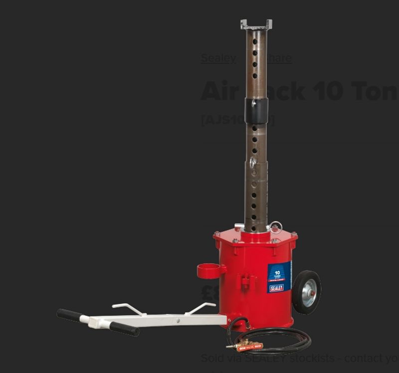 Luftjekk 10 tonn AJS10000