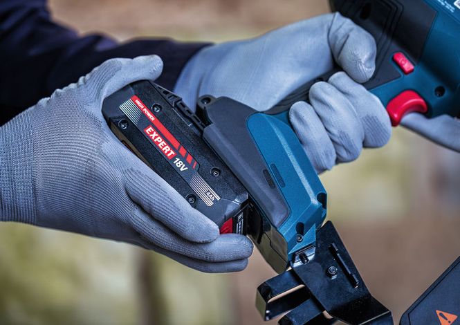 Hovedbilde Bosch Krampepistol Expert EXTH18V-50M Solo L-Boxx
