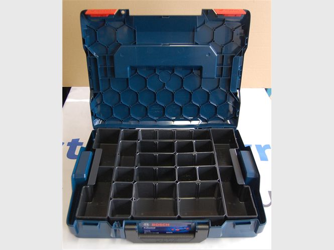 Hovedbilde Innlegg til L-Boxx 12 plastbokser på metallramme. 65x402x314 1000011148