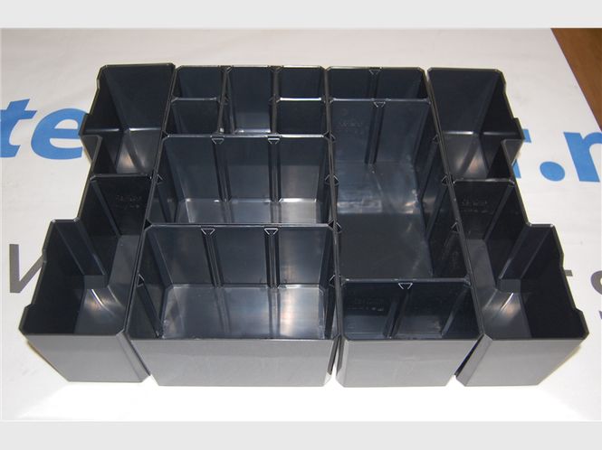 Hovedbilde Innlegg til L-Boxx 6 plastbokser. 96x422x312 1000011034