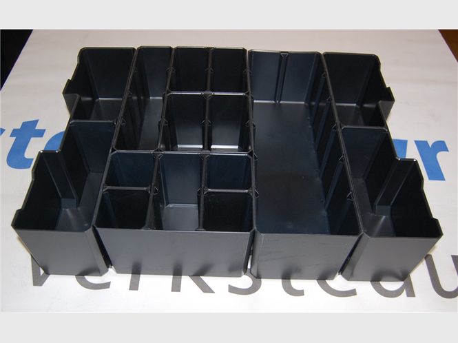 Hovedbilde Innlegg til L-Boxx 7 plastbokser. 96x422x312 1000011036