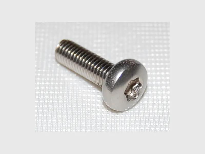 Maskinskruer med panhode torx Rustfrie A4 3x20 200stk