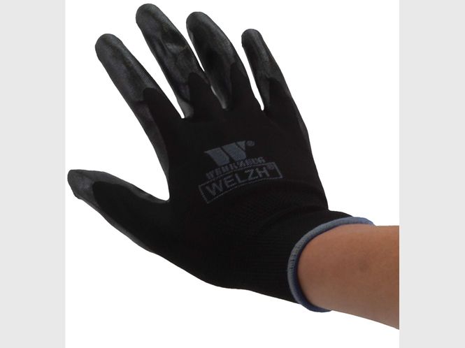 Hovedbilde Mekanikkerhansker Nitril / polyester str 11 (XX-Large) 100par i eske.