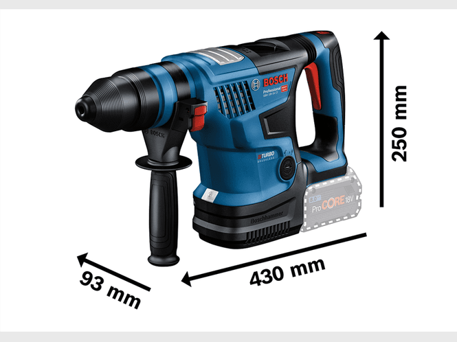 Hovedbilde Bosch Borhammer GBH 18V-34 C Solo Case