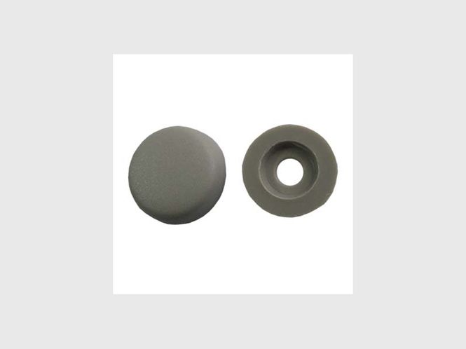 Hovedbilde 4117 Klips med hette Grå 16 mm Universal 10stk