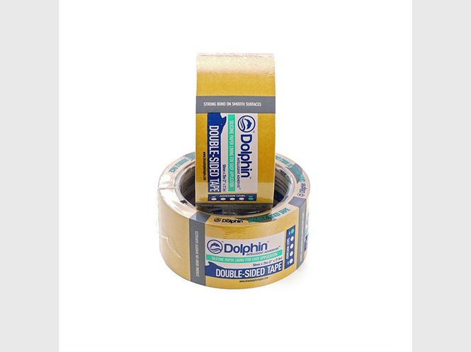 Hovedbilde Dobbelt sidig PP tape for glatte overflater 50mm x 5m 04-3-01-EN