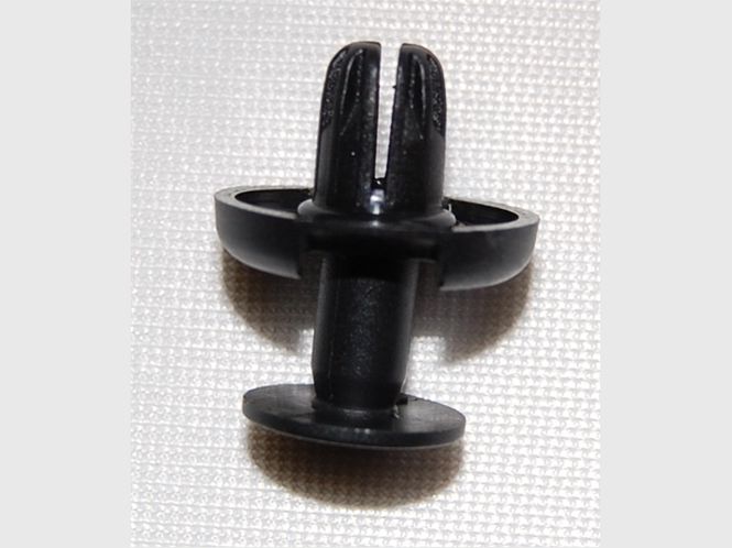 Hovedbilde Plastnagle 3335-10 sort 10stk