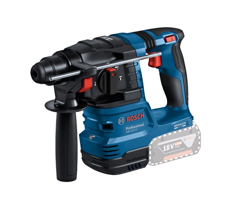 Bosch Verktøysett med 8 verktøy 18V 4x5Ah med veske