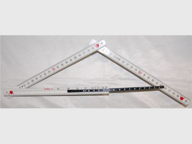 Hovedbilde Meterstokk 2 meter 3 i 1