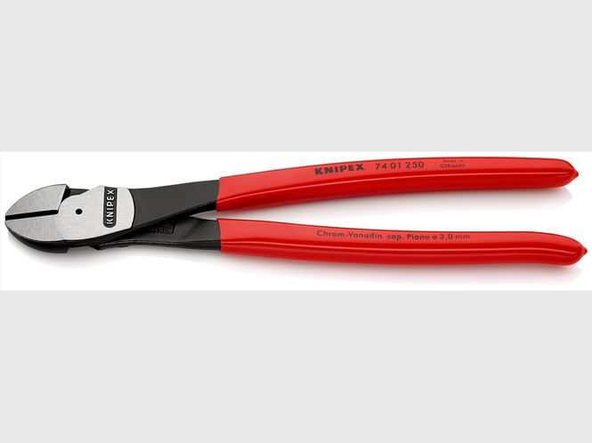Hovedbilde Knipex Sideavbiter 250mm, Rødt håndtak