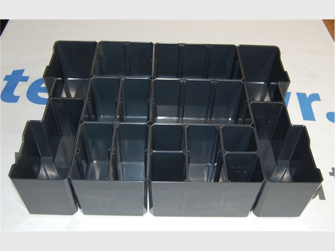 Hovedbilde Innlegg til L-Boxx 8 plastbokser. 96x422x312 1000011035