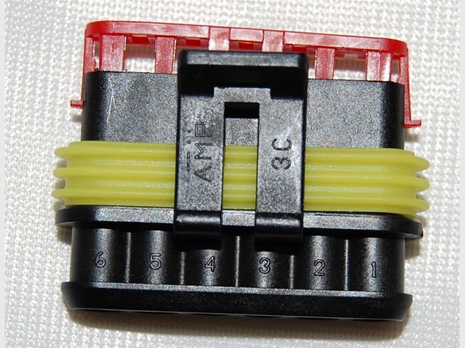 Hovedbilde Superseal plugg 6 polet stift 8JA 746 184-062