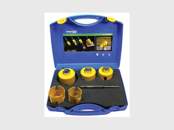 Hovedbilde Hullsagsett HM Elektriker57-83 m/10mm adapter ProFit