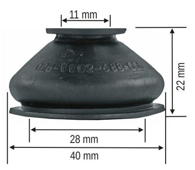 Hovedbilde Gummimansjett 40x22mm 10 stk 000