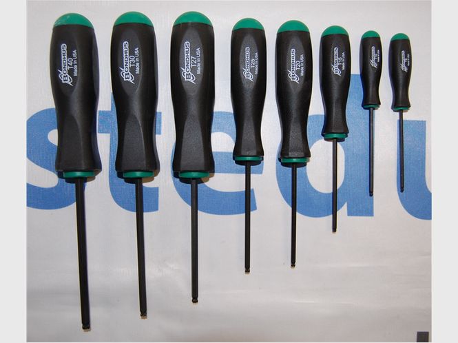Hovedbilde Skruetrekkersett TX9-TX4 m/kule 8 deler Bondhus STX8