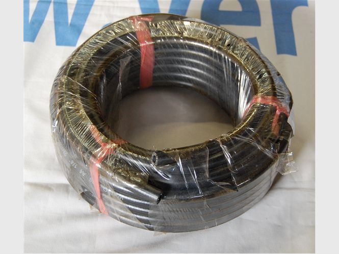 Hovedbilde Luftslange svart gummi 6,3mm 20 bar 30909
