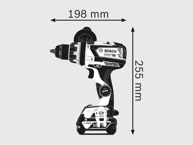 Hovedbilde Bosch Drill GSR 18V-110 C Solo