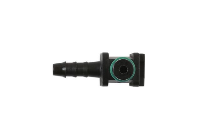 Hovedbilde Drivstoff retur kobling L-Type 4mm x 6mm 34022