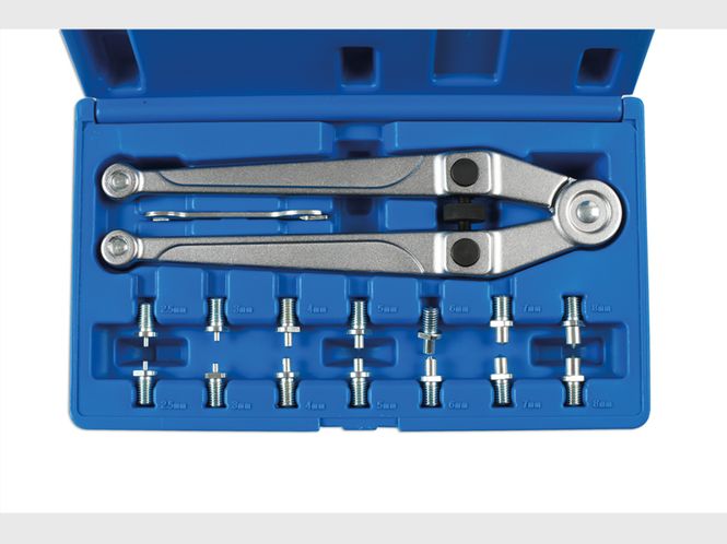 Hovedbilde Justerbar låseringsett 2,5 mm til 9 mm 7412