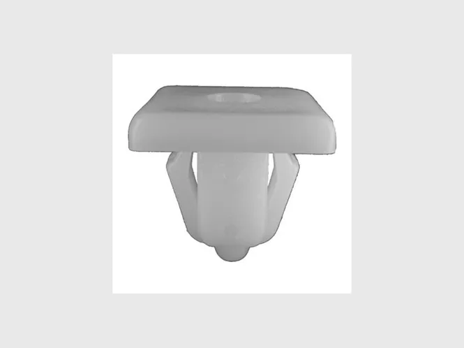 Hovedbilde 0214 Sidelist Klips Hvit 10stk